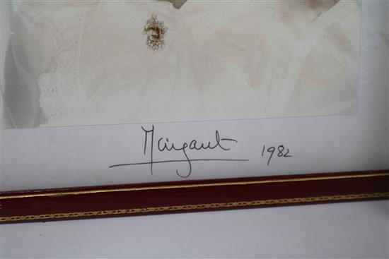 Royal Interest: A signed photograph of Princess Margaret, etc. (4)